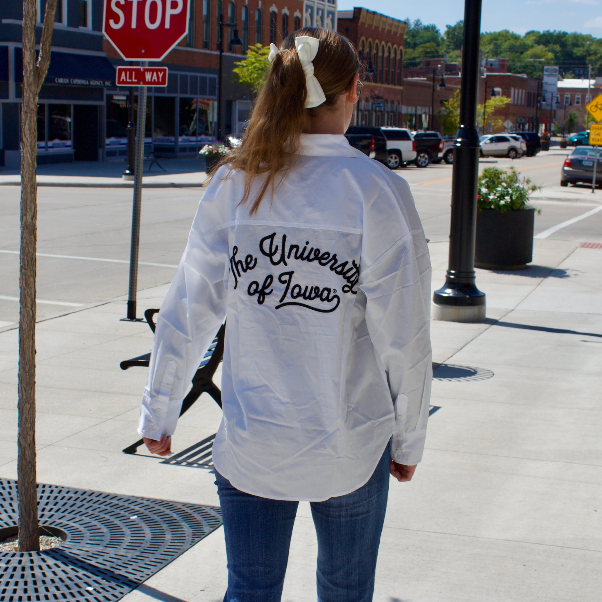 University of Iowa Button Up