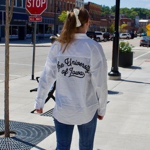 University of Iowa Button Up